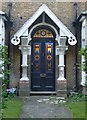 House entrance, The Butts Estate, Brentford