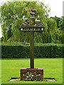 Cockfield Village sign