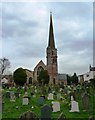 Church and graveyard at Mitcheldean