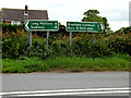 Roadsigns on the A134