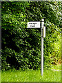 Village Hall sign on Old Bury Road