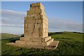 SZ5380 : Obelisk on Appuldurcombe Down by Philip Halling