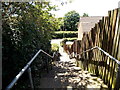 Steps down to Bethlehem View, Llanharan