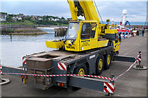 J5082 : Crane, Bangor harbour by Rossographer