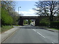 Disused railway bridge over Fackley Road