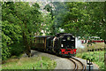 SH5848 : Steaming Above Beddgelert by Peter Trimming