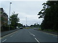 Wilmslow Road nears the A555 roundabout
