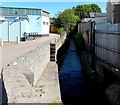 Ewenni Fach flows past The Dairyfield, Llanharan