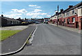 Wide roadway, Harold Street, Llanharan