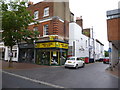 Corner of High Street and Great George Street, Godalming