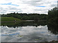 Lake at Rouken Glen Park
