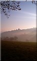 Launceston Castle in the mist 2