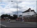 Manor Road at the junction of Sherwood Park Road