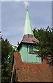 TQ2086 : Spire, Old St Andrew's Church, Kingsbury by Jim Osley