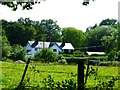 Dwelling on Green Lane West seen across field