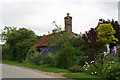 Quaint old shed and cottage garden plants in Farlesthorpe