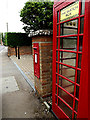 TL8344 : Foxearth George V Postbox by Geographer