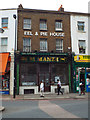 TQ3476 : Eel & Pie House: M. Manze, 105 Peckham High Street by Robin Stott