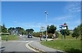 SW7945 : Royal Cornwall hospital heading for exit by John Firth