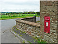 NY4438 : A Victorian postbox at Hutton End by Rose and Trev Clough
