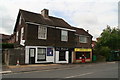 Shops facing Station Approach, Pulborough