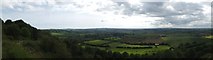 ST4716 : Panorama from Ham Hill Country Park by David Smith