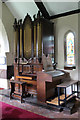 SK2634 : Organs, All Saints' church, Dalbury by J.Hannan-Briggs