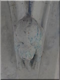 TL9925 : St. Martin's Church, West Stockwell Street, CO1 - stone animal on nave pillar by Mike Quinn