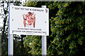J4173 : Dog dirt sign, Dundonald by Albert Bridge