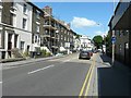 Looking northwest along the High Street