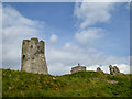 SN5781 : Remains of Castle, Aberystwyth, Ceredigion by Christine Matthews
