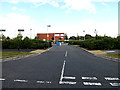 SU3715 : Car Park entrance at Ordnance Survey Headquarters by Geographer