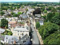 SP0202 : North-west from St John's Church tower roof, Cirencester by Brian Robert Marshall