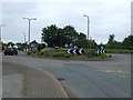 Roundabout on the A614, Blaxton