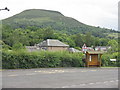 Bus stop at Newstead