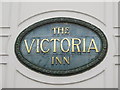 Sign on The Victoria Inn, North Station Road / Victoria Chase, CO1