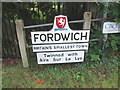 Fordwich Town Sign