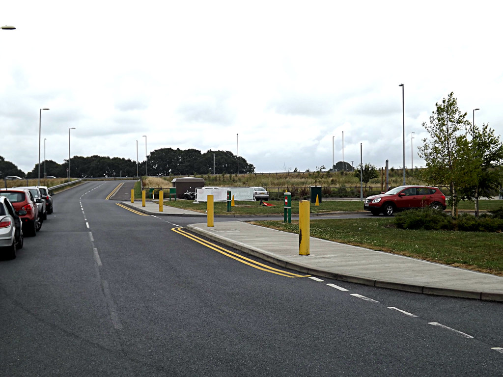 Service Road at the Services © Geographer :: Geograph Britain and Ireland