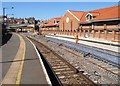 Whitby Station and Co-op supermarket