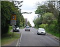 Entering Burwash Common, A265