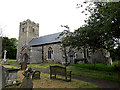 TM3761 : St.Mary's Church, Benhall by Geographer