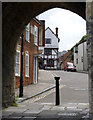 View through the West Gate