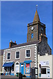 NX4440 : George Street, Whithorn by Leslie Barrie