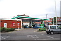 BP filling station, Pope