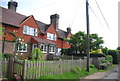 Row of houses off Edenbridge Rd