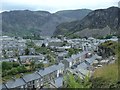 Blaenau Ffestiniog, town and landscape