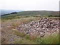 ST1438 : Cairn on Hurley Beacon by Roger Cornfoot