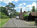 Dunsfold Road junction with The Street, Plaistow