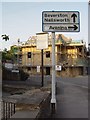 Direction sign on London Road in Tetbury