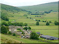 Looking down on Halton Gill